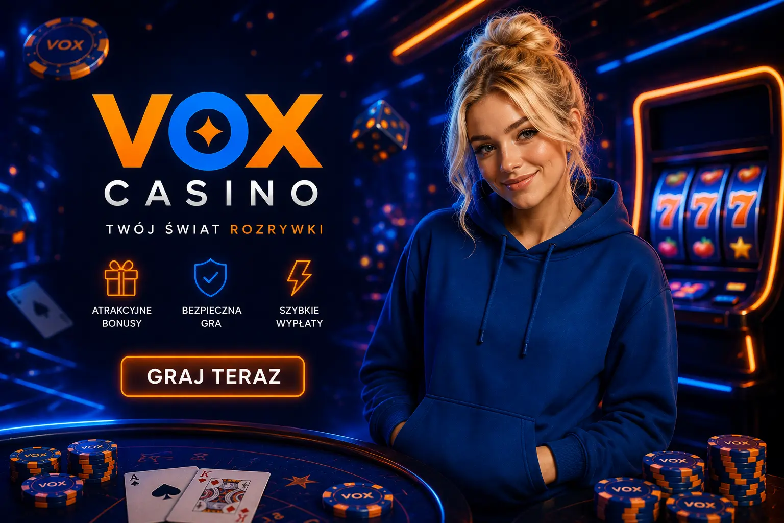 Oficjalna strona Vox Casino Polska
